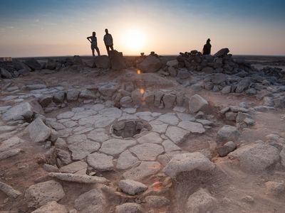Archaeologists unearthed the 14,400-year-old breadcrumbs while excavating a pair of stone fireplaces in northeast Jordan