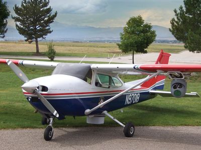 One of the Civil Air Patrol’s Cessna 182s is retrofitted with all the instruments (but no weapons) of an MQ-1 Predator drone.