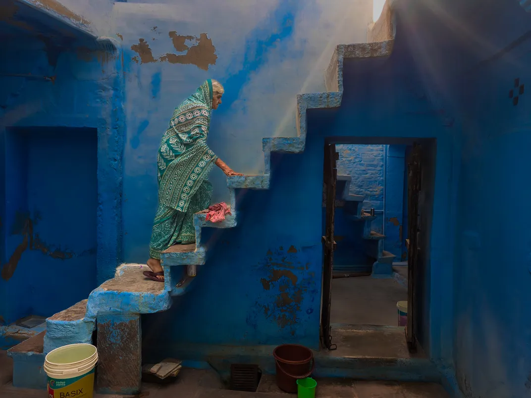 Blue Stairs