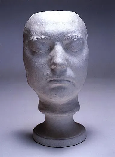 Phrenology cast of Samuel Taylor Coleridge, 1810