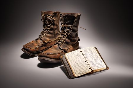 In his journal, Earl Shaffer, who walked in 16-mile stages, documented his 124-day odyssey.