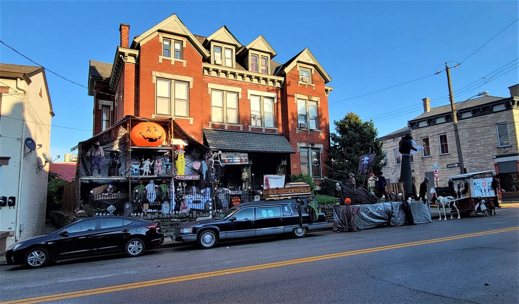 Street View of Halloween House in Covington, Kentucky Smithsonian