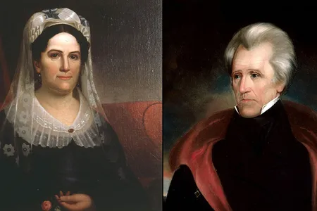 Rachel and Andrew Jackson's marriage was a source of controversy throughout his political career. 
