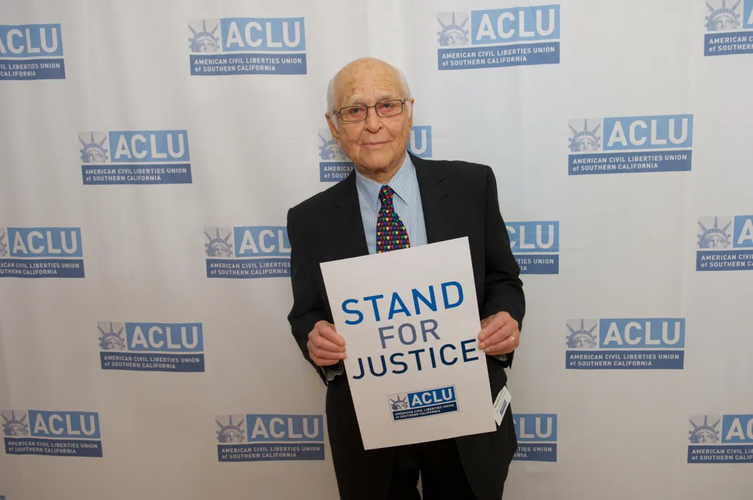 Lear at the ACLU's Bill of Rights dinner