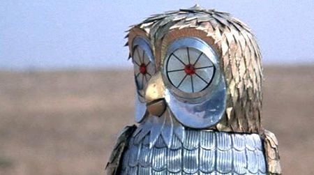 Bubo the robotic owl from the 1981 film Clash of the Titans