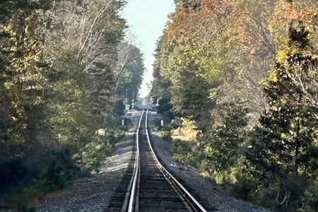 Residents of Summerville have reported sightings of a mysterious glowing light over the town&#39;s old railroad tracks. The pictured tracks, while not the &quot;haunted&quot; site, were studied in an effort to determine the source of the 1886 Charleston earthquake.