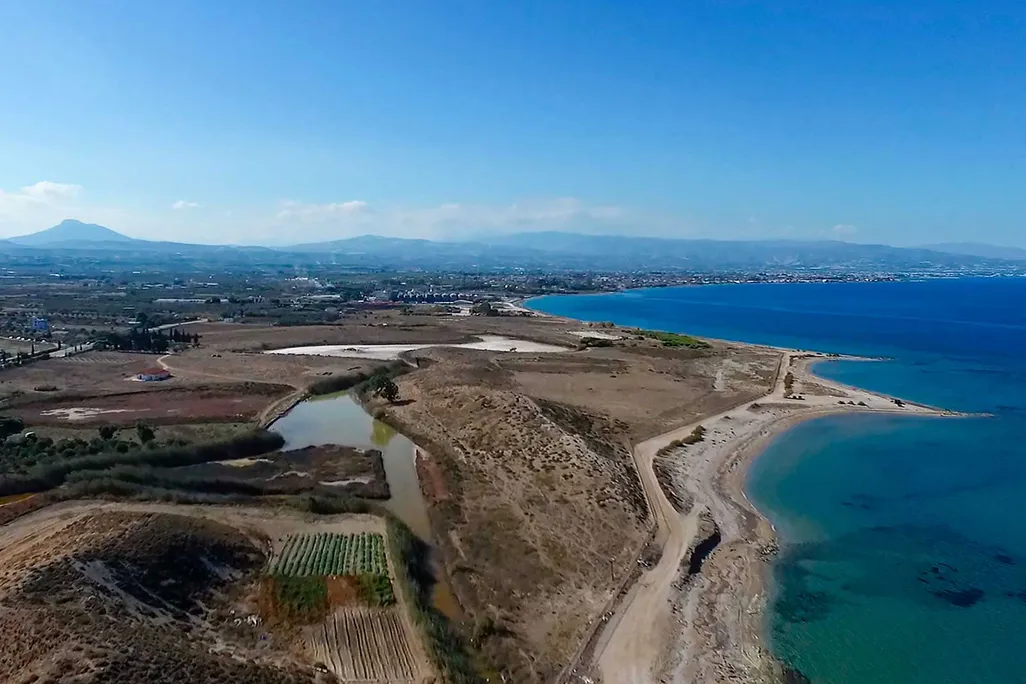 Area Around Corinth's Ancient Port