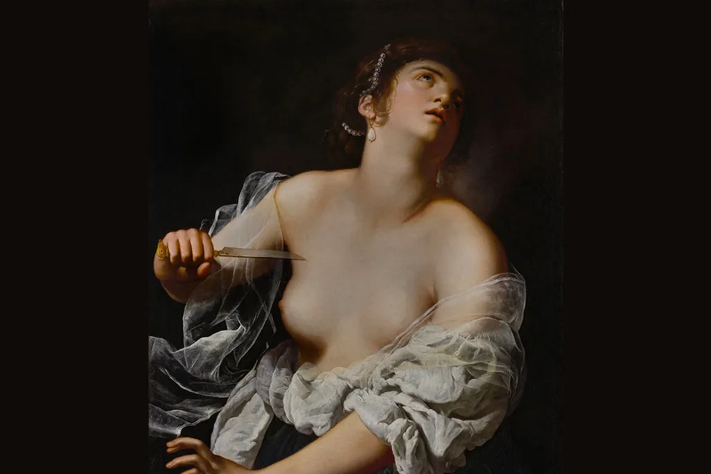 Lucretia by Artemisia Gentileschi
