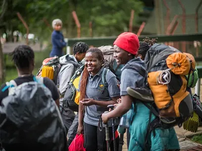 As one of the first female-only programs of its kind in Tanzania, Exodus Travels Foundation provides intensive three-week training sessions for local women who want to obtain their guide license through its Mountain Lioness Scholarship.