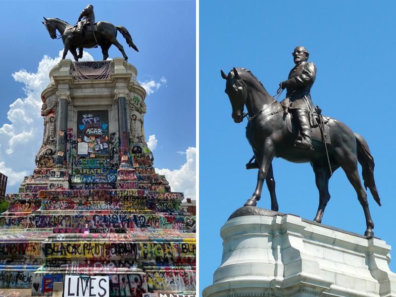 Robert E. Lee monument