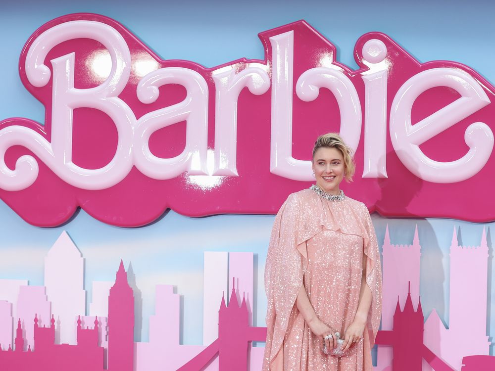 Greta Gerwig Barbie premiere