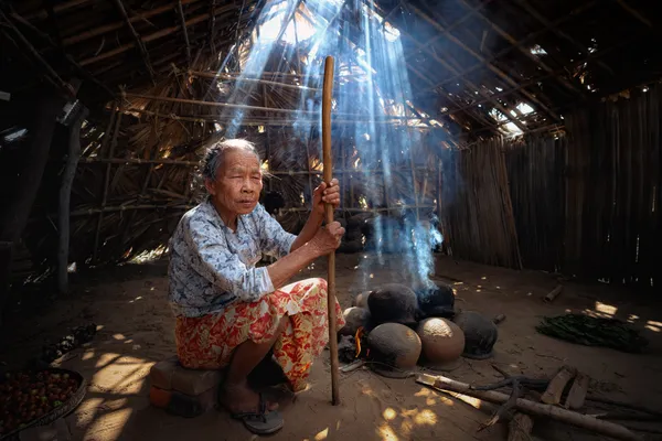 Grandma Beside the Fire thumbnail