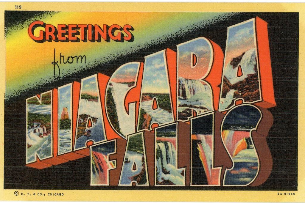 Niagara Falls postcard