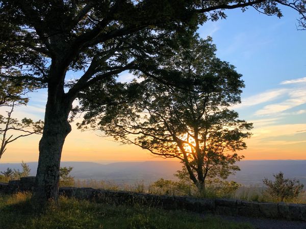 Sunset at Shenandoah National Park thumbnail