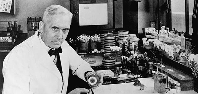 Painting With Penicillin: Alexander Fleming’s Germ Art