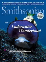 Cover of Smithsonian magazine issue from April/May 2024