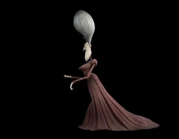 The Maudeline Everglot puppet from the 2005 “Corpse Bride” film.