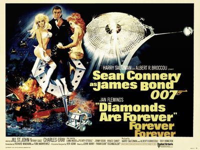 "Diamonds Are Forever" was turned into a movie starring Sean Connery (the only acceptable Bond) in 1971.