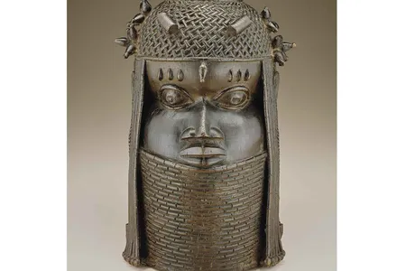The Smithsonian has 39 of the Benin pieces in its collections, above:&nbsp;Commemorative head of a king, Edo artist, 18th century.
