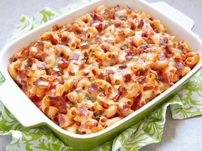 Feeling down? Many would reach for comfort food like pasta casserole—but you may as well go for a salad, research says.