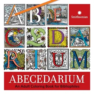 Preview thumbnail for 'Abecedarium: An Adult Coloring Book for Bibliophiles