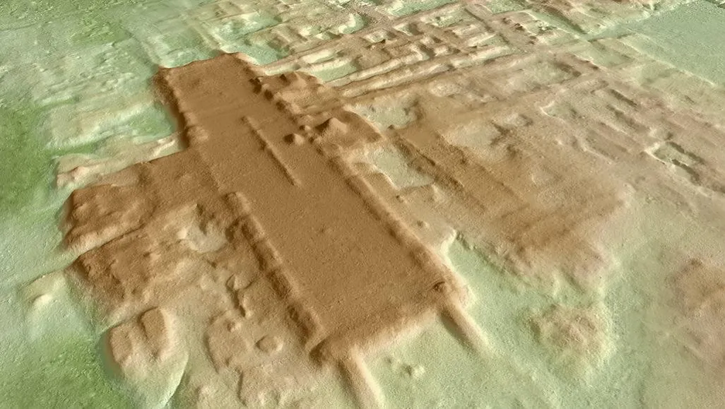 LiDAR scan of site