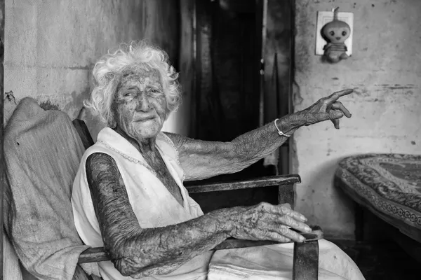 A woman at home in Trinidad Cuba thumbnail