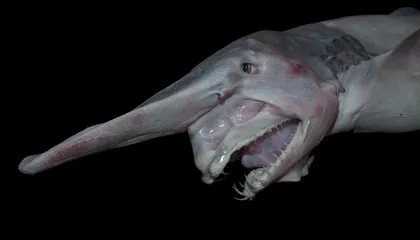 'Ugliest Shark on the Planet': See the Elusive Goblin Shark, Filmed for the First Time in Its Deep-Sea Habitat