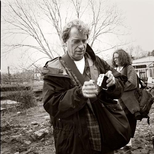 William Wegman photographed by Roy Adkins