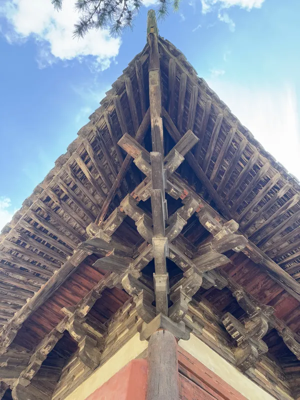 A Tranquil Corner of the Ancient Thousand-Year Buddhist Temple thumbnail