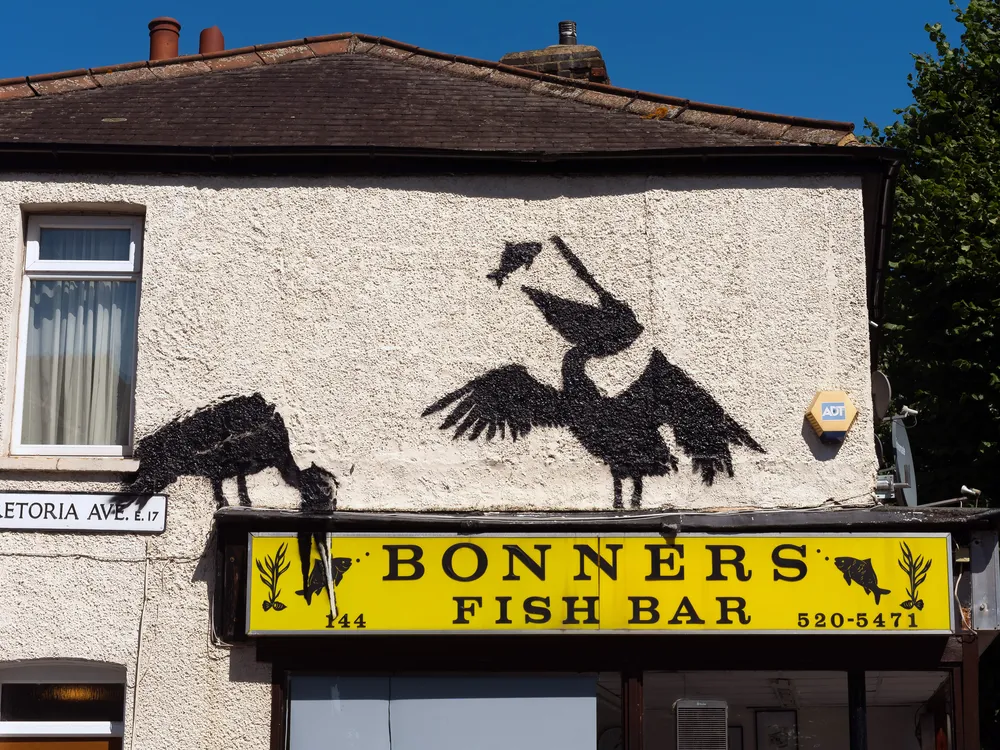 New Banksy Murals Appeared in London Every Day This Week. What Do They