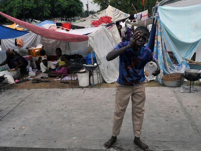 Having lost their homes, many Haitians now live in precarious camps.