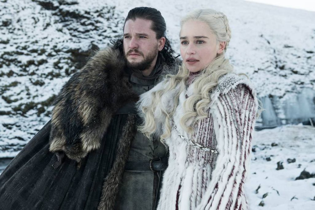 Jon Snow and Daenerys Targaryen 