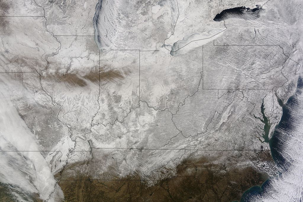 Cold Eastern United States