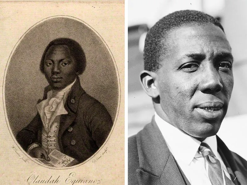 Learie Constantine and Olaudah Equiano