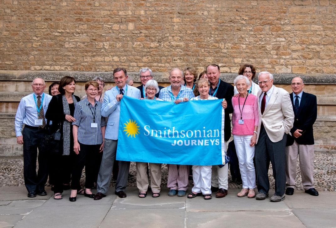 Smithsonian Journeys travelers at Oxford. Credit: Wade Jennings