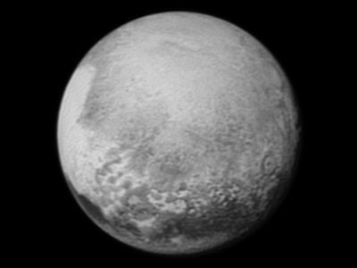 New Horizons snapped this image of Pluto on July 12, 2015. 