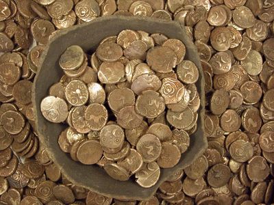 Iron Age coin hoard