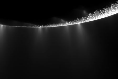Geysers of water spray out from the south pole of Saturn's moon Enceladus. Where there's water, could there be life?