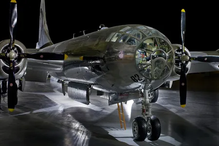 The B-29 Superfortress Enola Gay was one of a few dozen World War II-era aircraft specially modified for the express purpose of delivering atomic weapons.