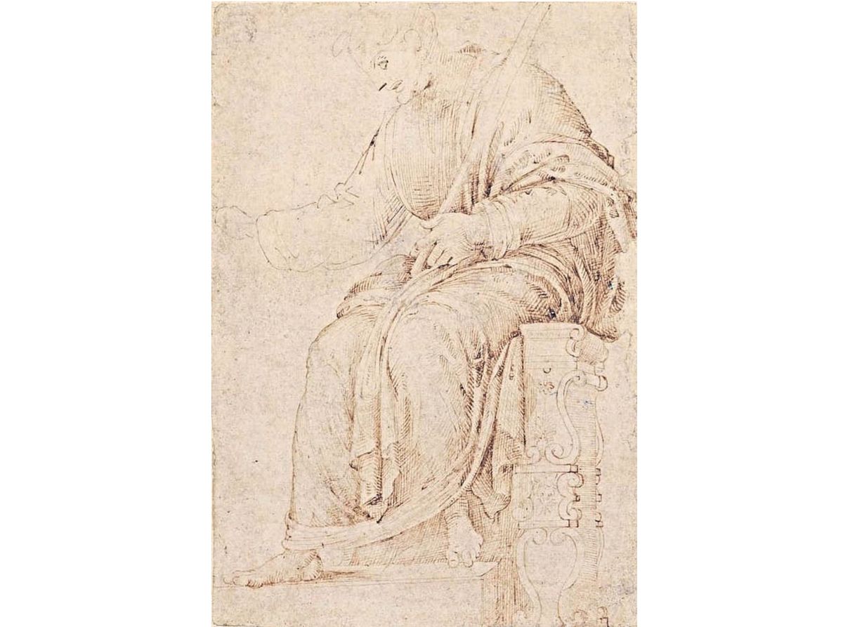 ミケランジェロ MICHELANGELO DRAWINGS Art Historian Says He Has Identified the Earliest Known