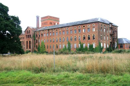 Tonedall Mills, once a large textile mill, is listed as an at-risk property in the 'Up My Street' catalogue. 