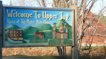Sign for Upper Jay
