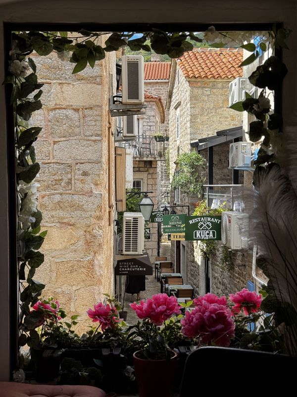 Budva Old Town from Window thumbnail
