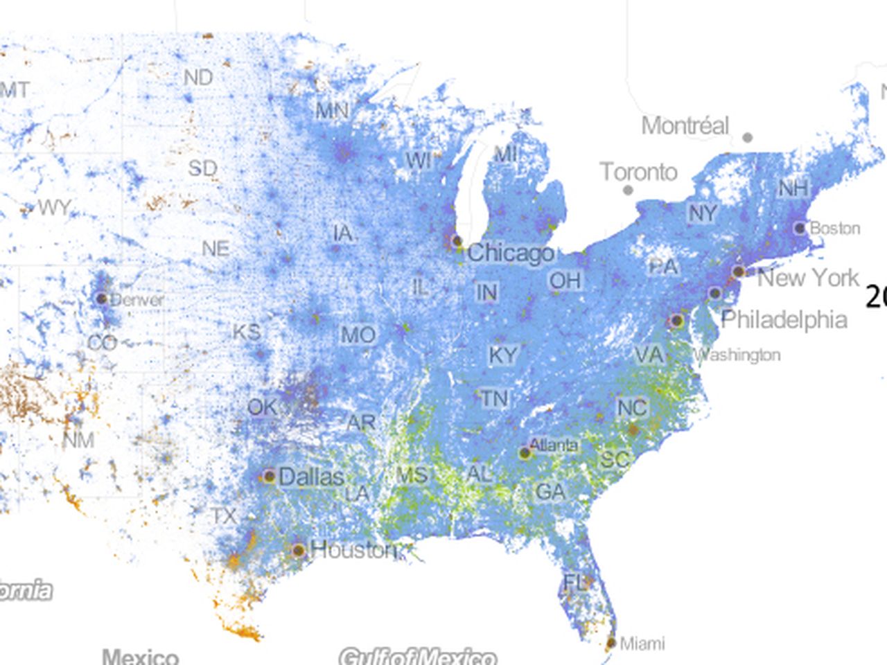 Racial Population By State Map The Walking Bostonian