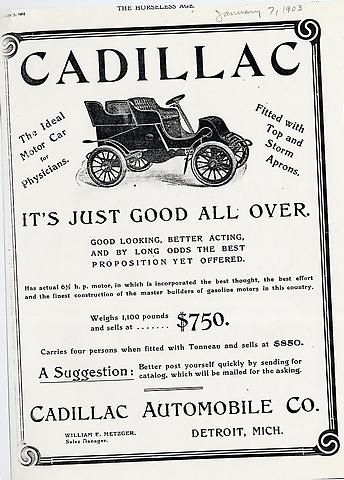 Cadillacs, 110 Years and Going…Biking?