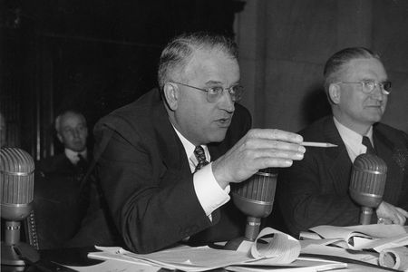 Senators Kenneth Wherry (pictured at left) and J. Lister Hill conducted the first congressional investigation into homosexuality in the federal workforce.
