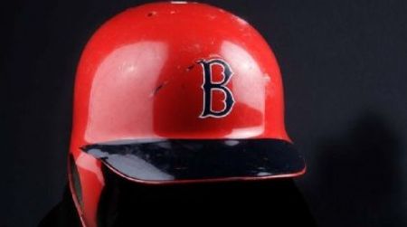Carl Yastrzemski's custom batting helmet