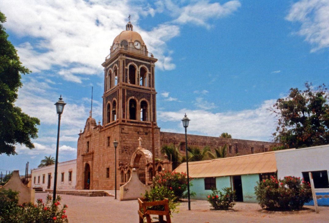 The historic mission town of Loreto