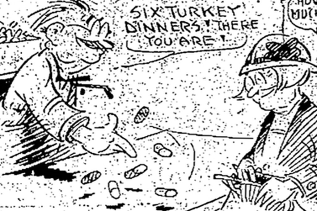 Thanksgiving meal in a pill